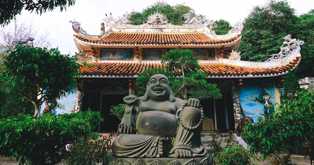 Temple with a Buddha statue